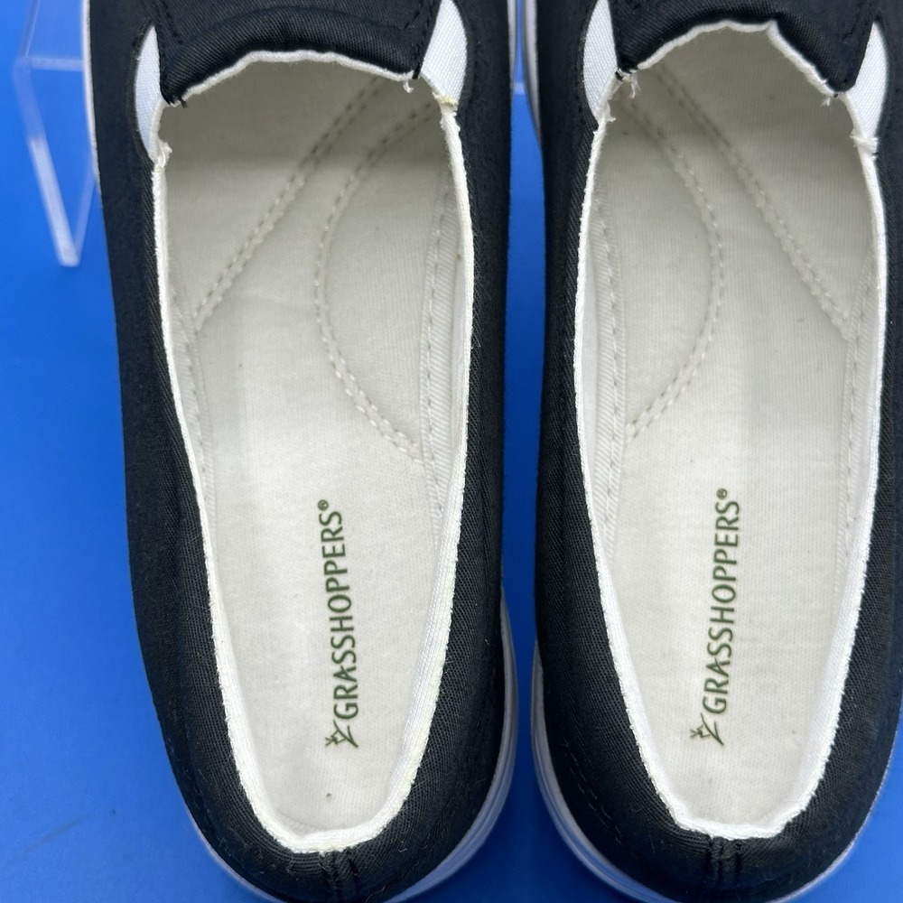 Grasshoppers Women's Comfort Shoes Slip On Black - Size 5 WIDE (EF03968) - Picture 4 of 7